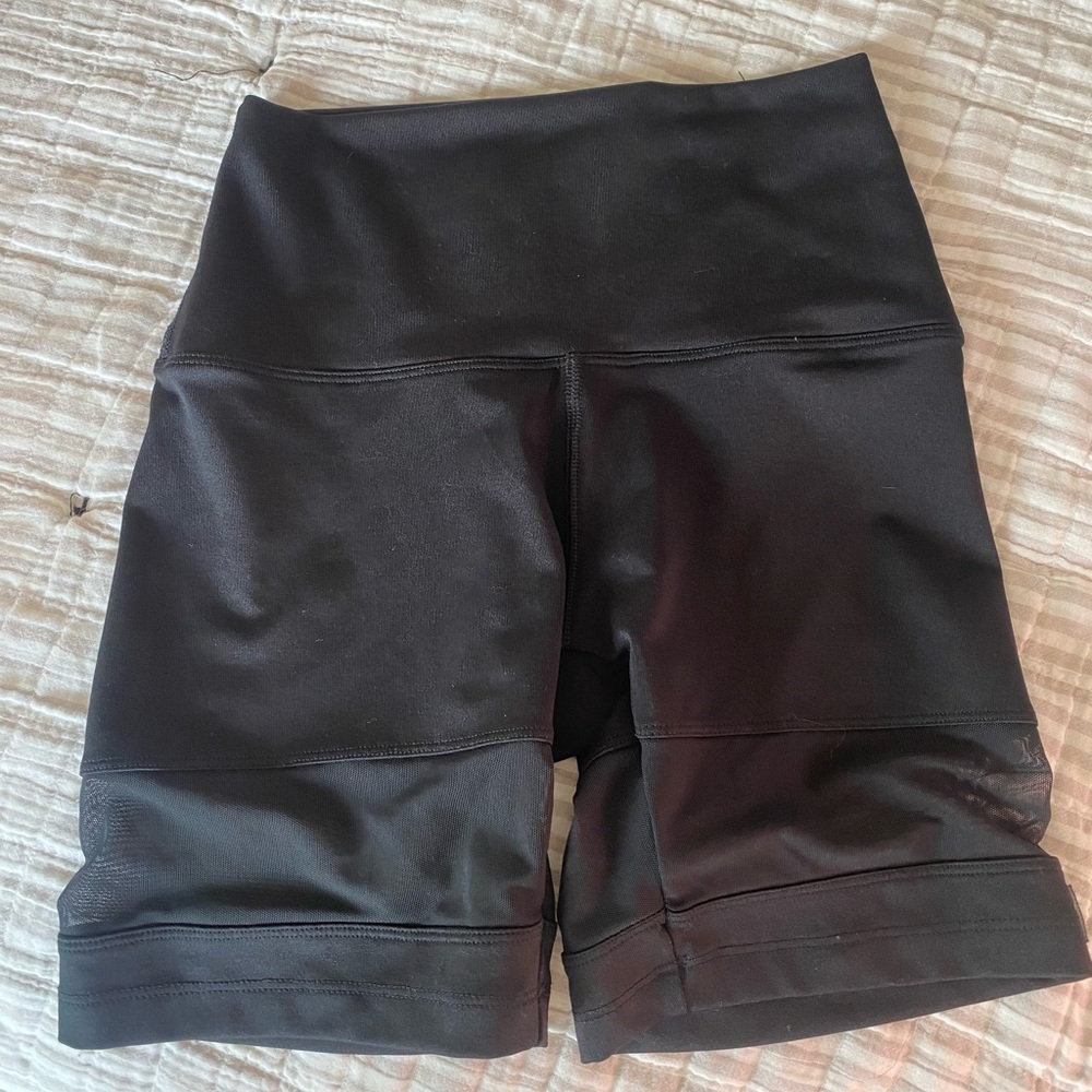 PINK biker shorts